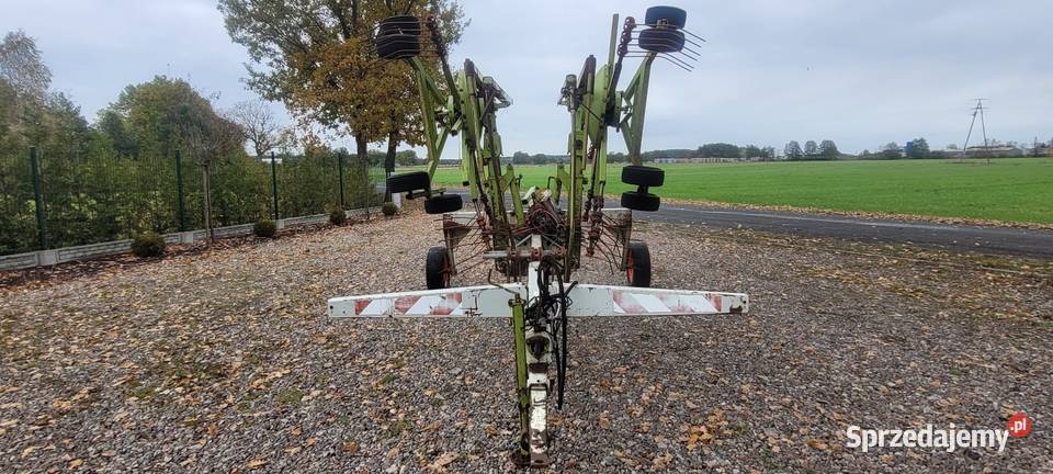 Claas liner 660 zgrabiarka 2 karuzelowa wielkopolskie Huta Szklana