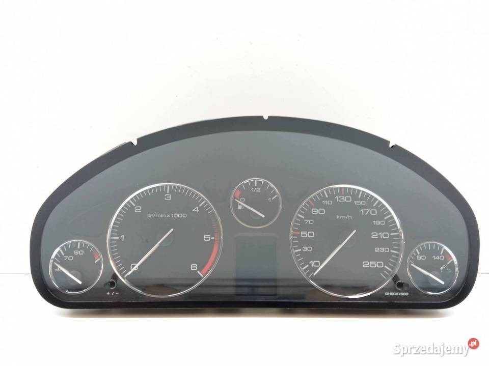 LICZNIK 9658138280 16 HDI 108 Peugeot 407 I osobowe Liczniki i zegary