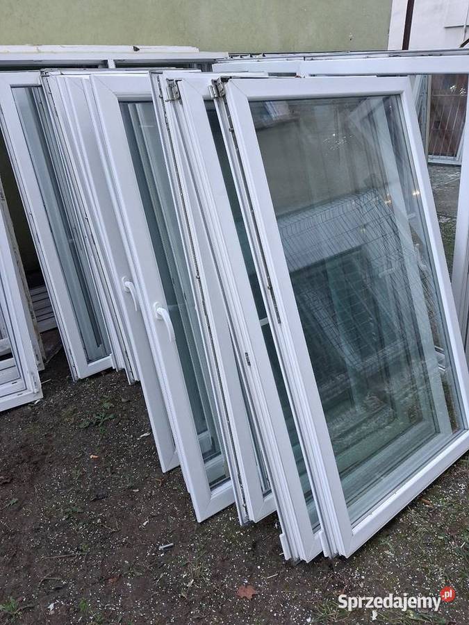 Okna pcv szer204 wys166 200zlsztuka sprzedam