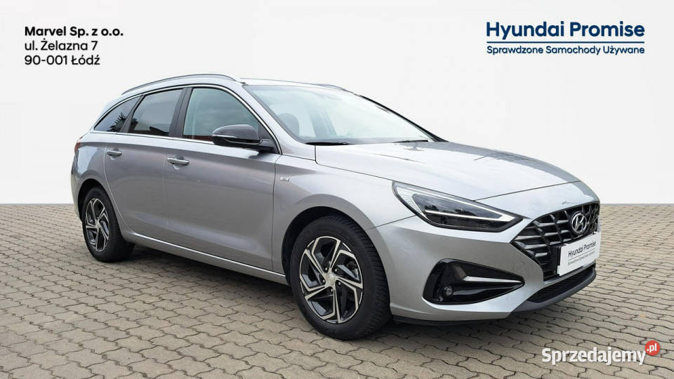 Hyundai i30 15 TGDI 6MT 48V 160 WersjaSmart aluminiowe felgi Łódź