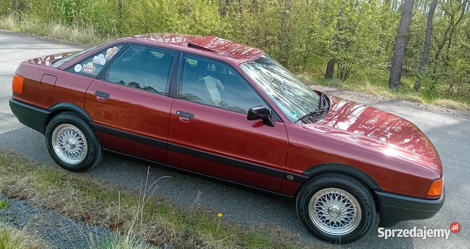 AUDI 80 B3 18 benzyna 1990 153000 wtrysk 1800cm3 Leszno
