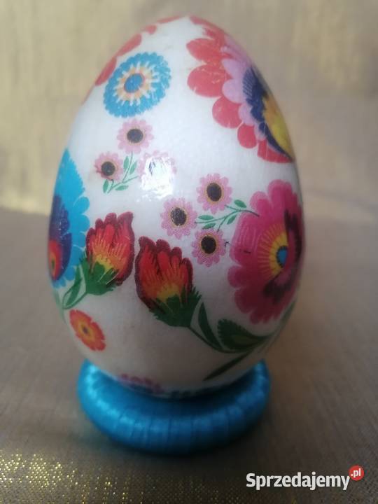 jajko pisanka hand made odoba stroik wielokolorowy Sierpc