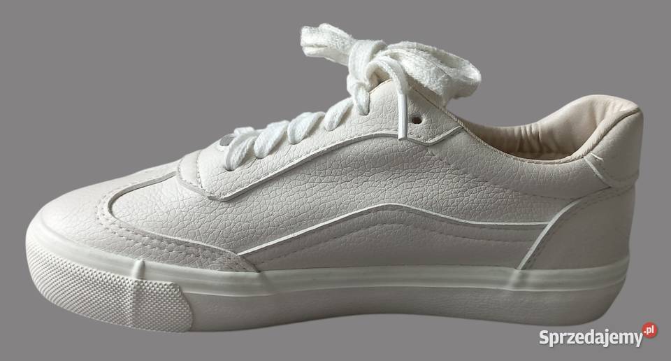Trampki damskie białe klasyczne niskie Chrzanów