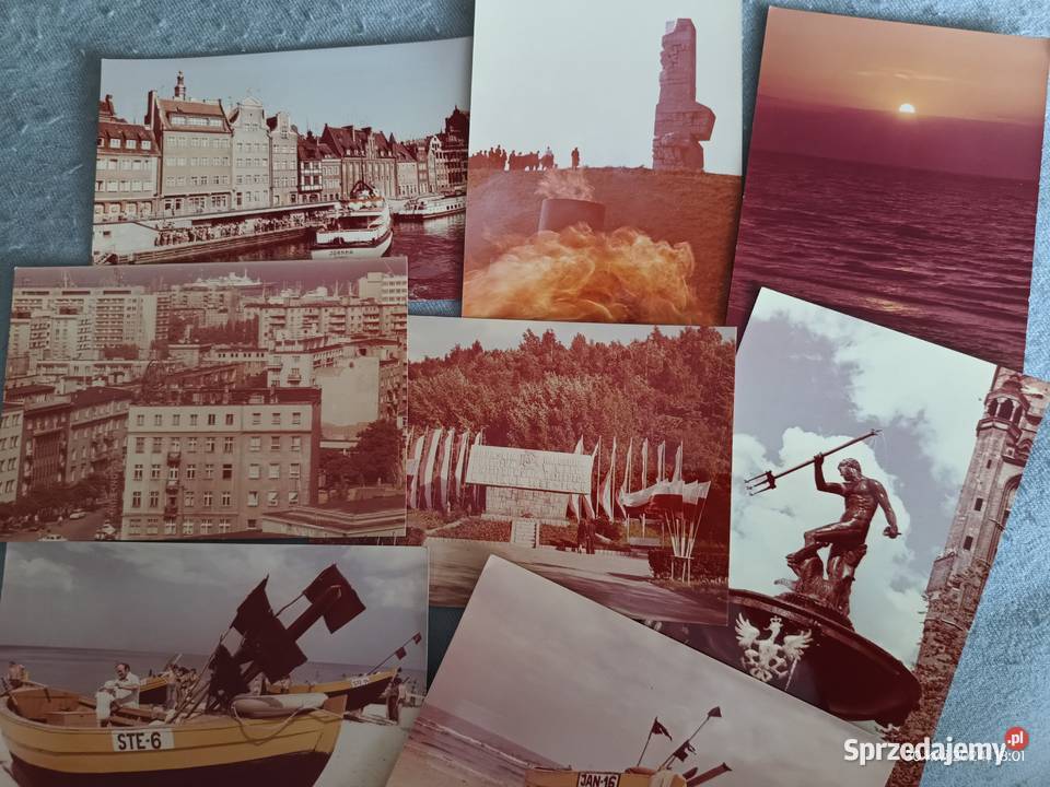 Widokówki o tematyce morskiej sprzedam