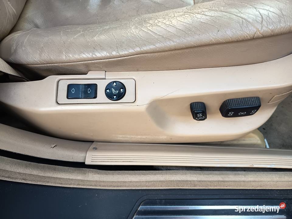 Fotele przód tył boczki BMW e38 Ruda Śląska