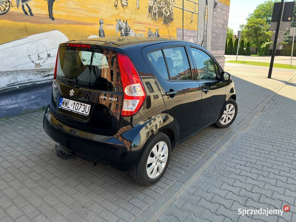 Suzuki Splash 12 2008r z klimatyzacją i hakiem Sokołów Podlaski sprzedam