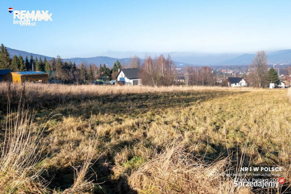 Widokowa działka budowlana Sprzedaż Buczkowice