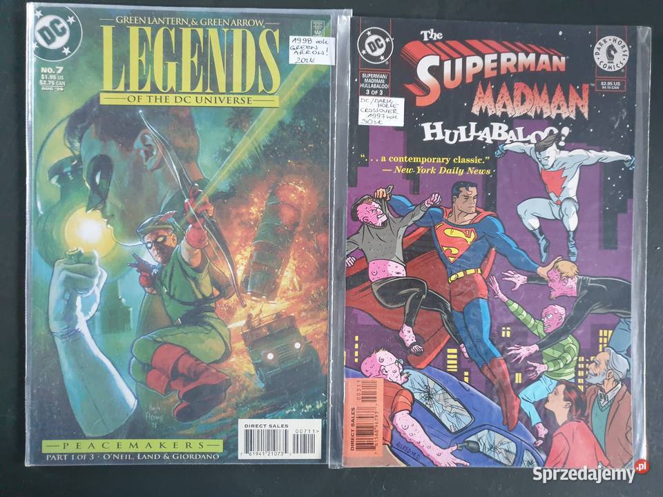 Kolekcja 20 komiksów DC Image Top Cow Dark Horse Superbohaterowie Gdynia