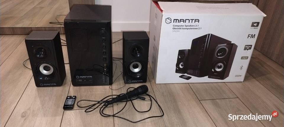 Manta SPK209 głośniki komputerowe 21 bluetooth Niepołomice