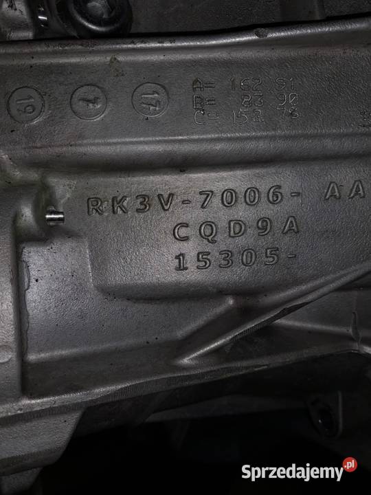 Skrzynia biegów Ford Transit 4X4 RK3V7003AB dostawcze Radom