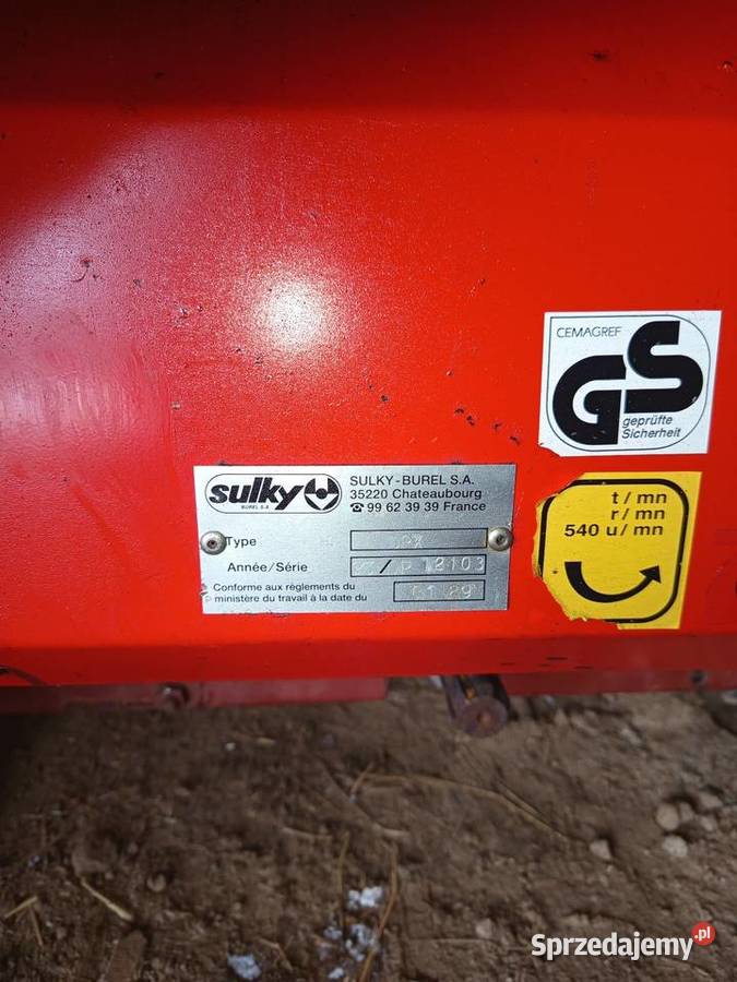 Rozsiewacz Sulky DPX 804 Baćkowice