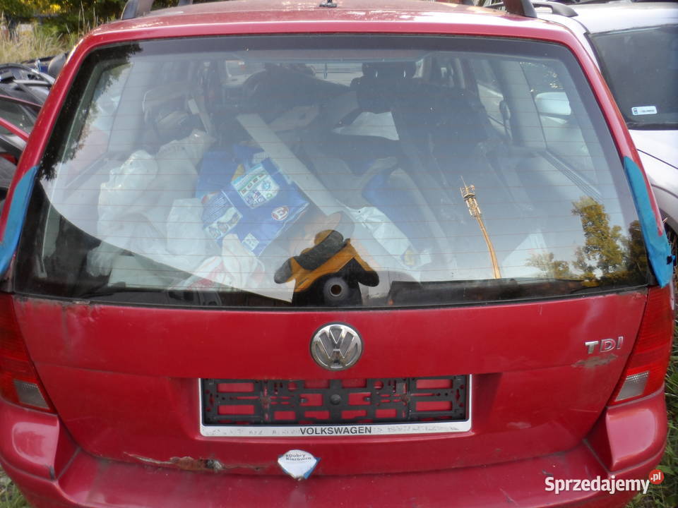 vw bora combi czesci szyba tylna klapa szyby Legnica