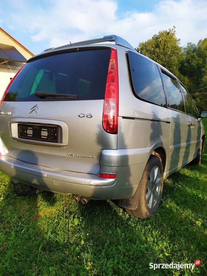 Citroen C8 exclusive FULL 30 V6 LPG AUTOMAT przyciemniane szyby