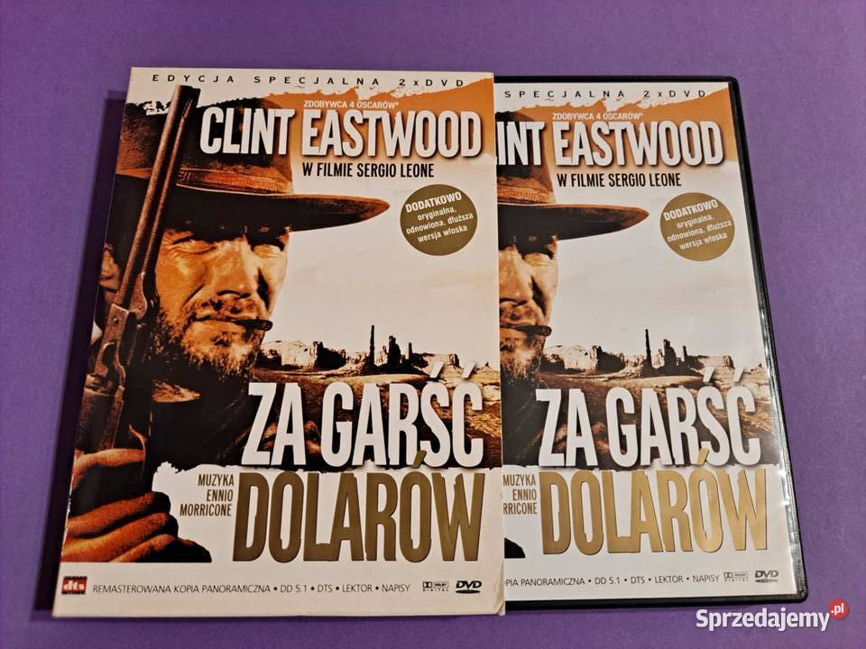 Garść Dolarów DVD X 2 EDYCJA SPECJALNA Clint Kraków