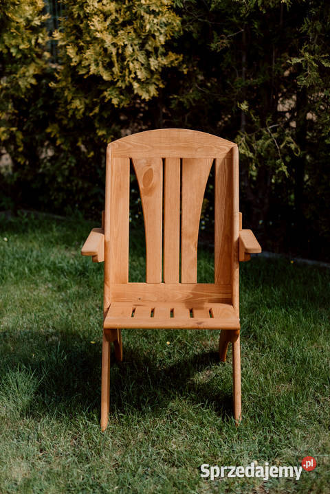 Meble ogrodowe drewniane składane typ X lamel 7 śląskie sprzedam