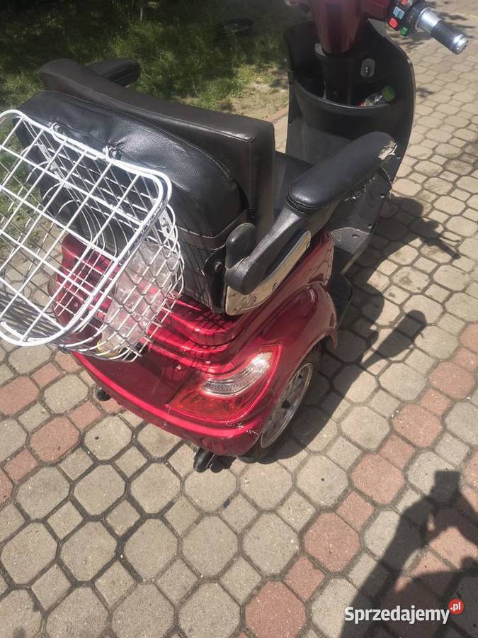 Skuter inwalidzki ztech trojkolowy podlaskie Białystok