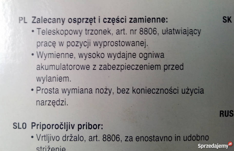 Gardena Accu 60 akumulutorowa Nożyce Kraków sprzedam