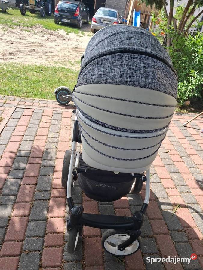Sprzedam wózek dziecięcy 2w1 ze spacerówką Zdejmowana tapicerka  Konin