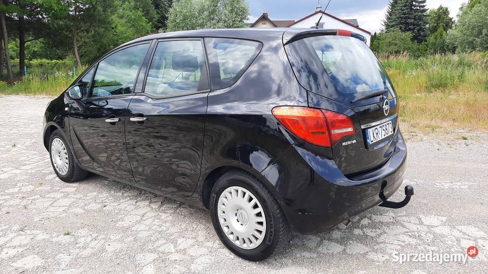 Opel Meriva 14 Benzyna 2011 r Klima Zadbana lakier metallic