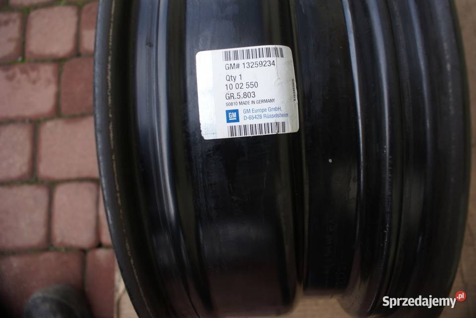 65Jx16 5x105x566 ET39 Opel Asta J KMokka stalowe