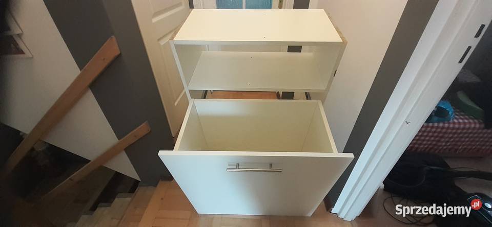 Szafka łazienkowa brudownik Masywne wykonanie 107cm Łazienkowe