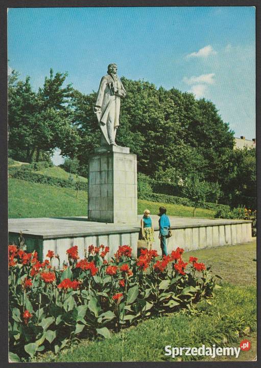 SANOK POMNIK KOŚCIUSZKO 1978 BEZ OBIEGU Pocztówki i karty telefoniczne Łódź