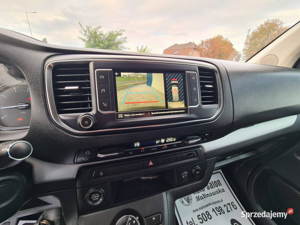 Toyota Proace Verso LONG 9Osób Navi HeadUp wielofunkcyjna kierownica wielkopolskie Wągrowiec