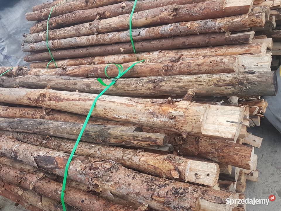 Stemple drewniane budowlane szalunki drewno z świętokrzyskie Wąchock
