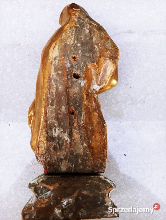 Piękna Figura Matka Boska Drewno 19 w Nowa Sól