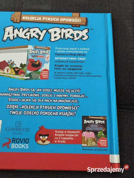 angry birds Chuck ma czas kolekcja ptasich Poznań