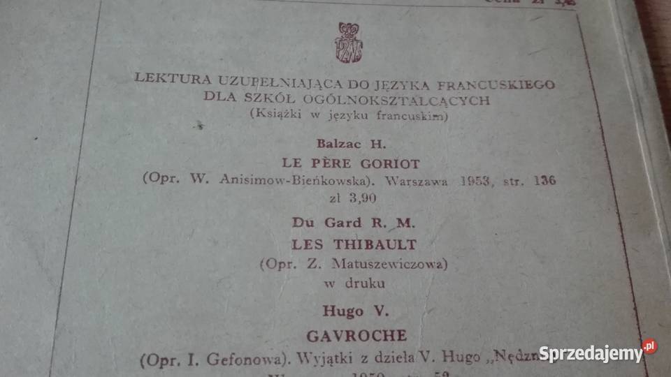 Eugnie Grandet Honor de Balzac Lektura Gdańsk