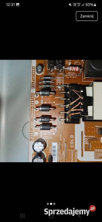 Zamulacz samsung ue55k5600aw łódzkie Zduńska Wola