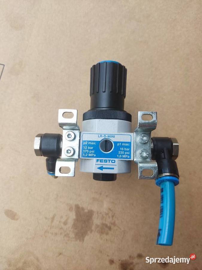 Regulator ciśnienia Festo LRDMINI z manometrem Elektronika sprzedam
