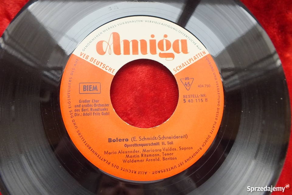 Płyta winylowa szelakowa Bolero E Schmidt lubuskie sprzedam