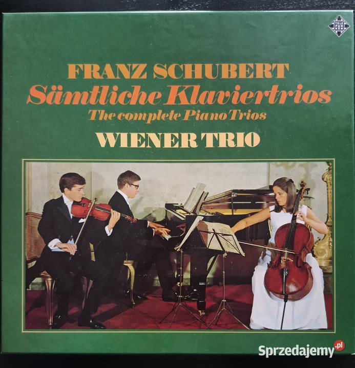 Album winylowy Franz Schubert Tria Fortepianowe płyta winylowa Płyty i kasety Wronki
