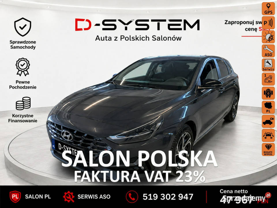 Hyundai i30 2023 Salon Polska 1Właściciel