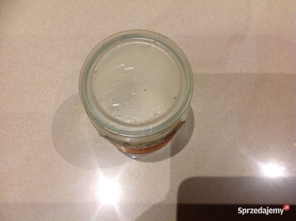 Stary Słoiczek z Etykietą Musztardzie Stołowej Nowa Sól