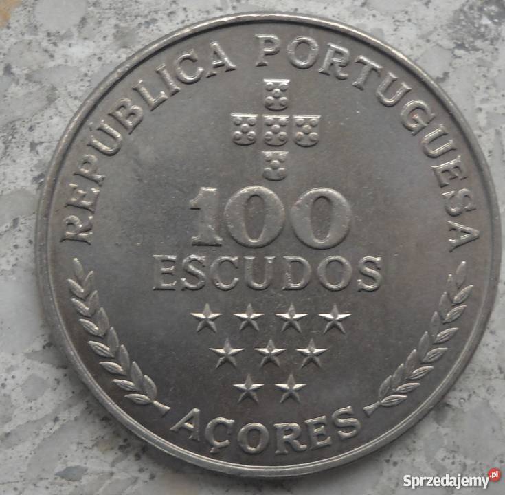 AZORY100 ESCUDOS1980 r Legionowo