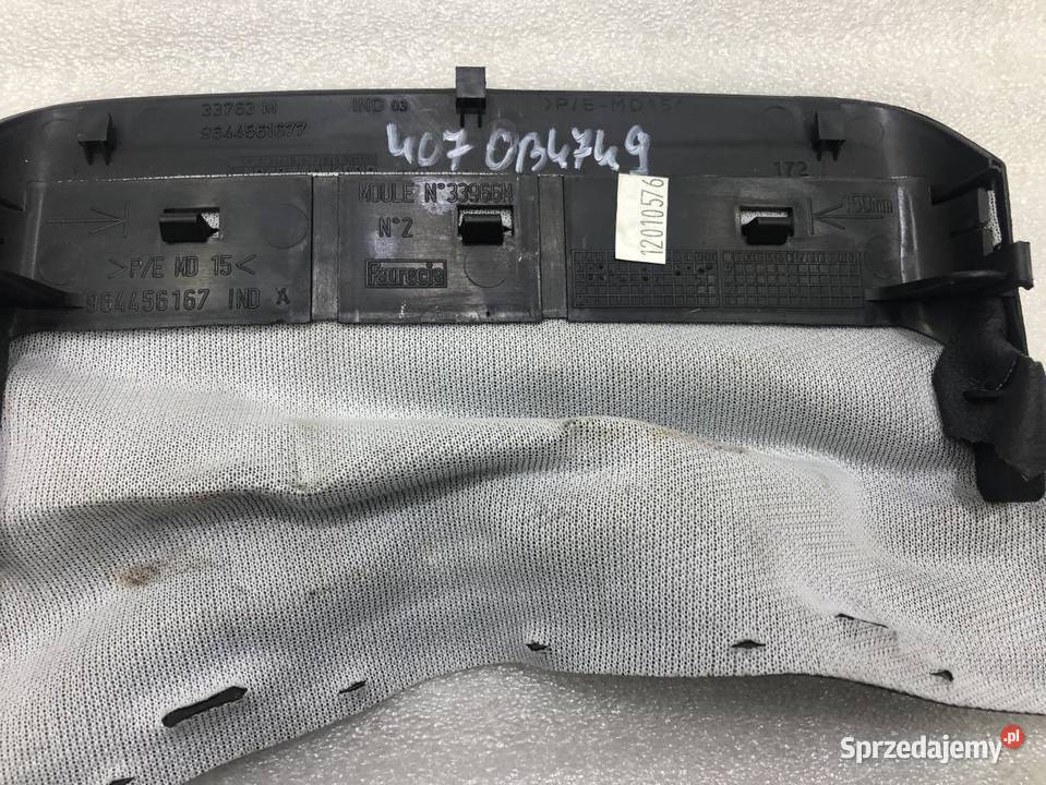 OSŁONA KOLUMNY KIEROWNICZEJ PEUGEOT 407