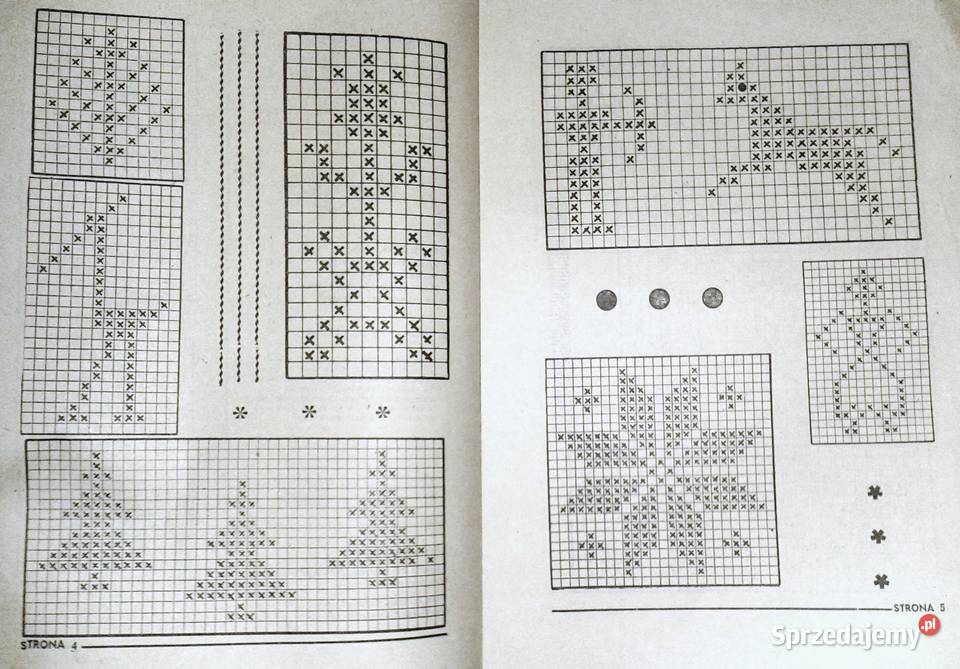 Motywy krzyżykowe Morze i Ziemia Ewa Gorzelany Chełm sprzedam