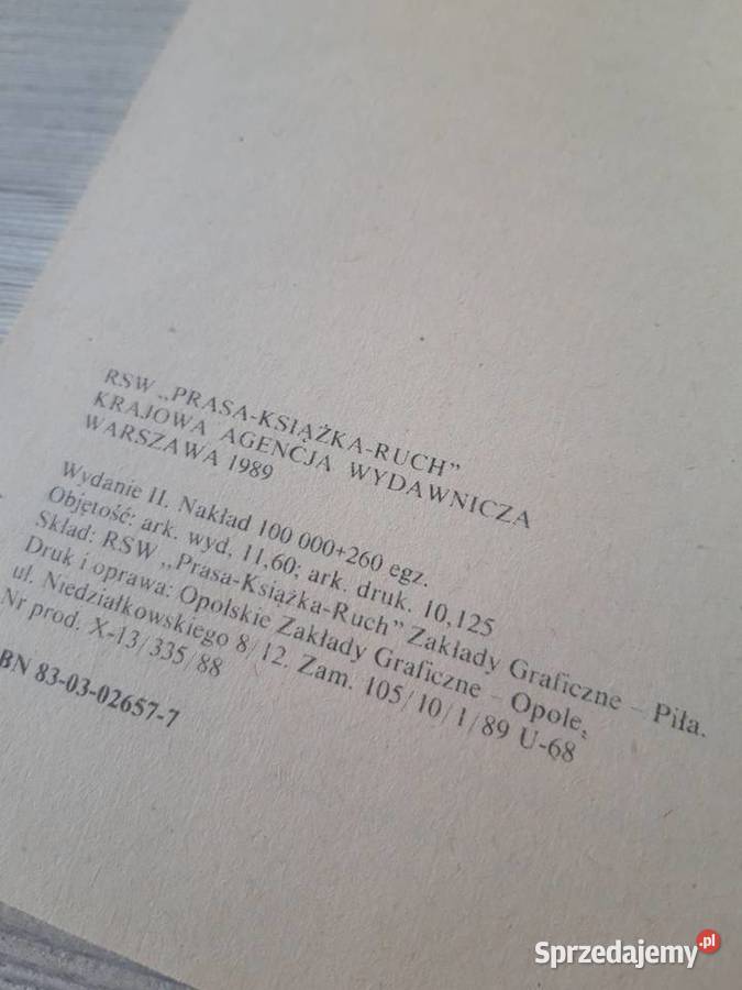 Wuj Oswald Roald Dahl Andrzej Grabowski 1989 Bielsko-Biała