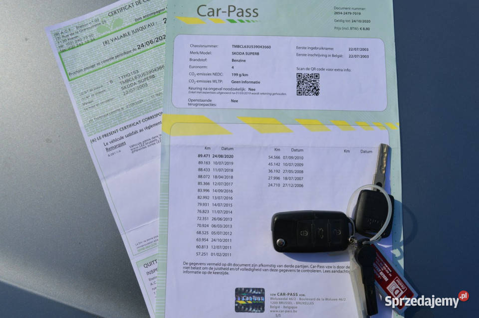 koda Superb 18T 150 Klimatronik Udokumentowany ESP Hrubieszów