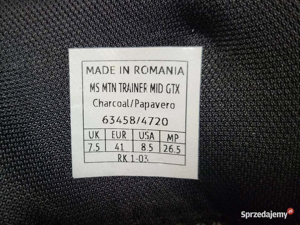 Buty trekingowe ms mtn trainer mid gtx r41 NOWE Tarnów