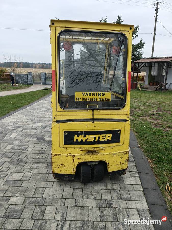 Wózek widłowy elektryczny Hyster 16t Kalisz