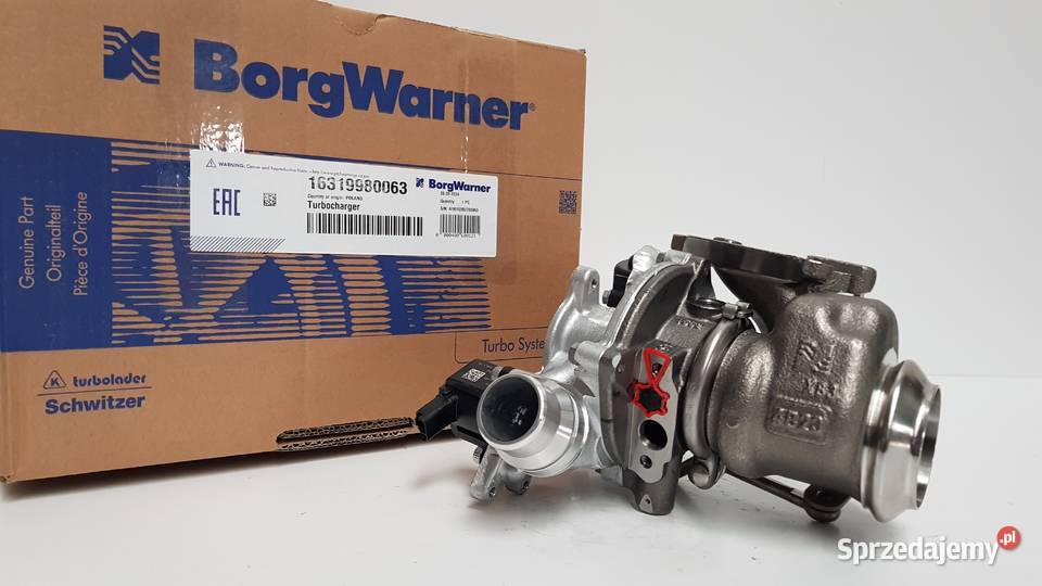 Nowa turbosprężarka BorgWarner KKK 16319980063 Siedlce