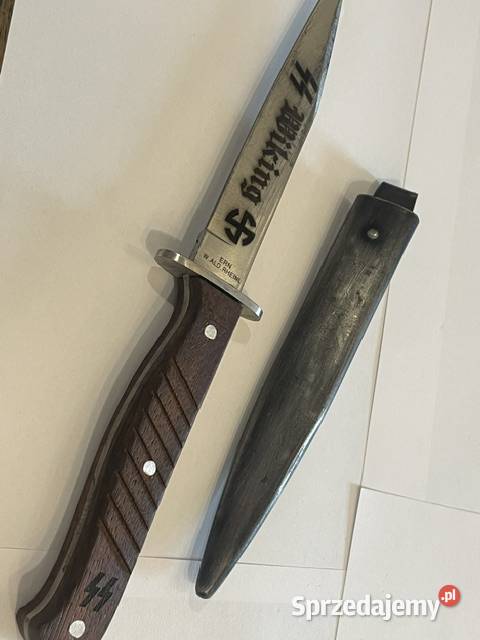 Niemiecki Bagnet Nóż okopowy III Rzesza