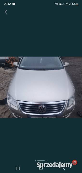 Części Volkswagen Passat B6 20tdi 170 BMR Pozostałe lubuskie Gorzów Wielkopolski