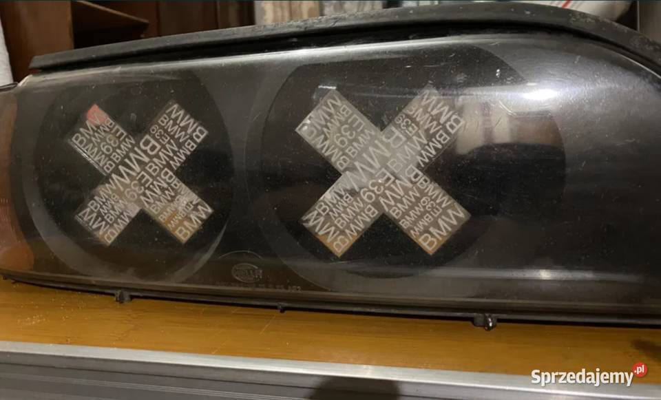 Zaslepki X KRZYZE BMW E39 przedlift lift Pozostałe lubelskie