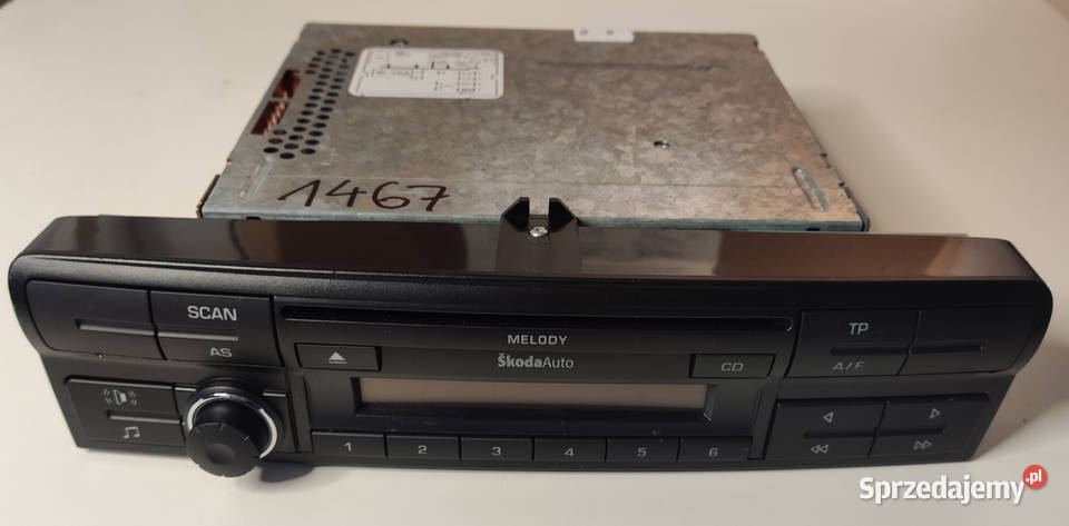 Radio Skoda Melody 1z0 kod Mikołów