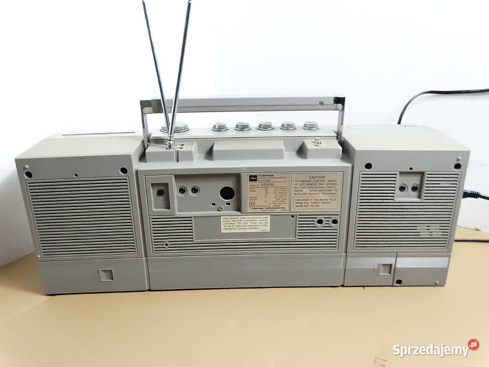 Radiomagnetofon Toshiba RTS782 Vintage Boombox